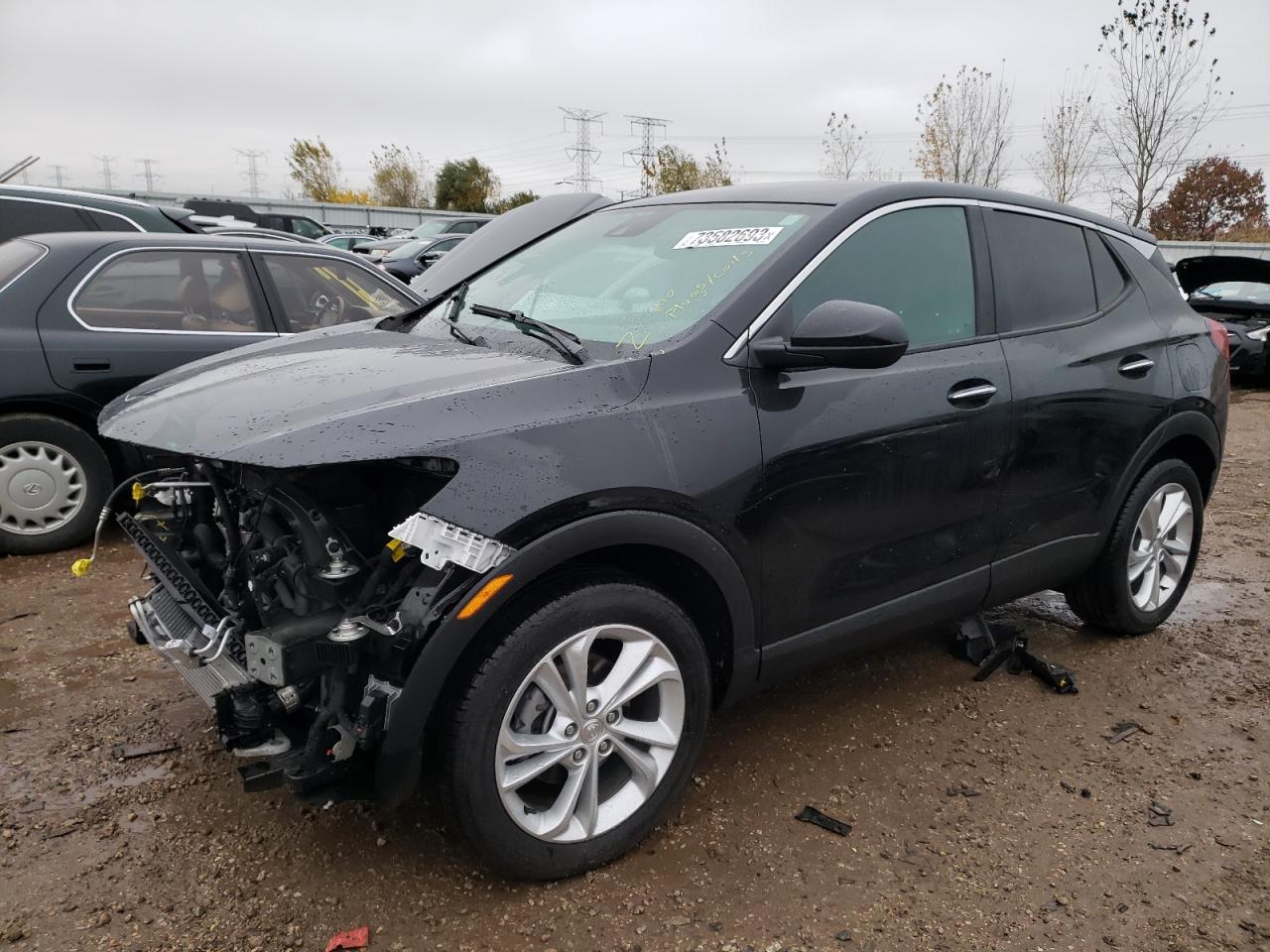 Image 1 of 2022 BUICK ENCORE GX PREFERRED 2022 with VIN KL4MMBS24NB146178