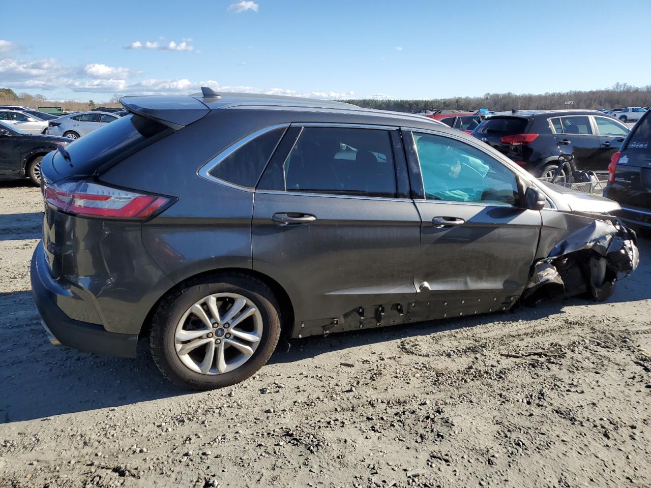 Изображение 3 2020 FORD EDGE SEL 2020 с VIN 2FMPK3J97LBA23362