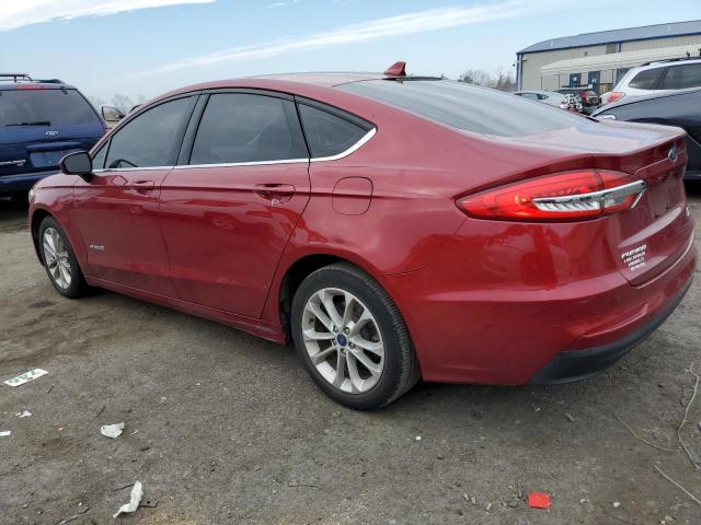Image 2 of 2019 FORD FUSION SE 2019 with VIN 3FA6P0LU8KR189963