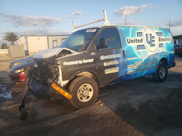 Image 1 of 2012 CHEVROLET EXPRESS G2500  2012 with VIN 1GCWGFCAXC1163136