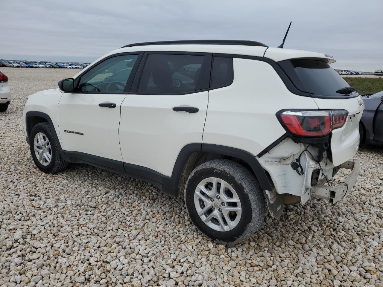 Image 2 of 2018 JEEP COMPASS SPORT 2018 with VIN 3C4NJCAB9JT214977