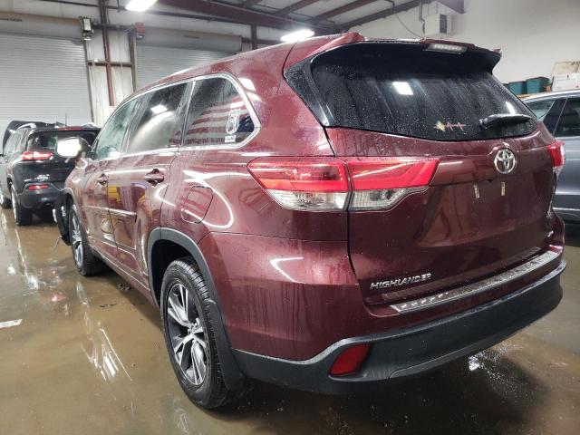 Obraz 2 z 2018 TOYOTA HIGHLANDER LE 2018 z VIN 5TDBZRFH3JS844600