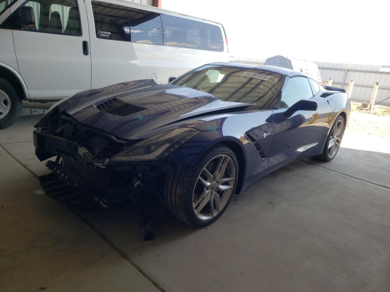 Изображение 1 2017 CHEVROLET CORVETTE STINGRAY Z51 1LT 2017 с VIN 1G1YG2D77H5111492