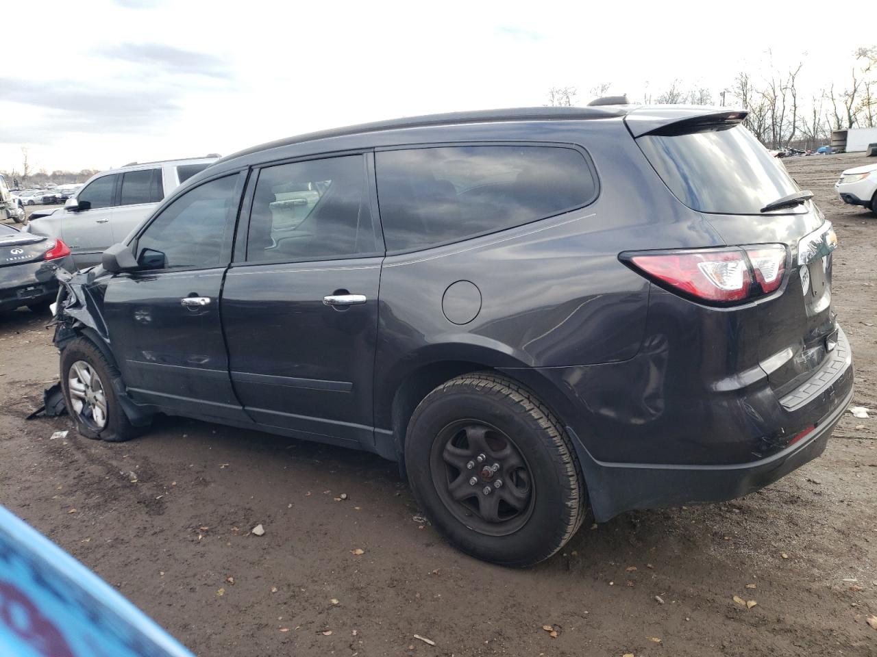 Image 2 of 2016 CHEVROLET TRAVERSE LS 2016 with VIN 1GNKVFED3GJ125806