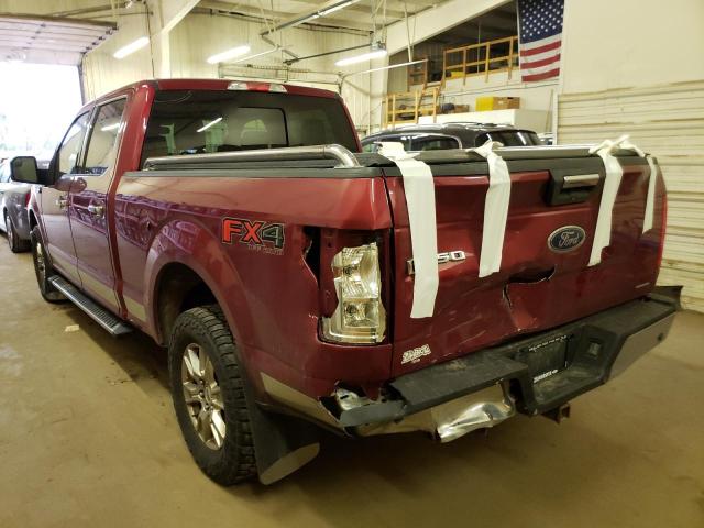 Image 2 of 2015 FORD F150 SUPERCREW 2015 with VIN 1FTFW1EF5FFC30277
