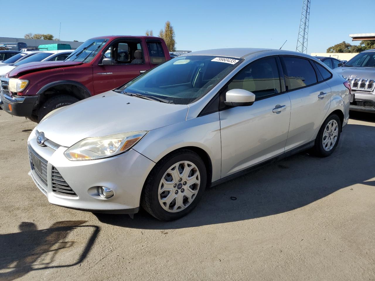 Image 1 of 2012 FORD FOCUS SE 2012 with VIN 1FAHP3F20CL375159