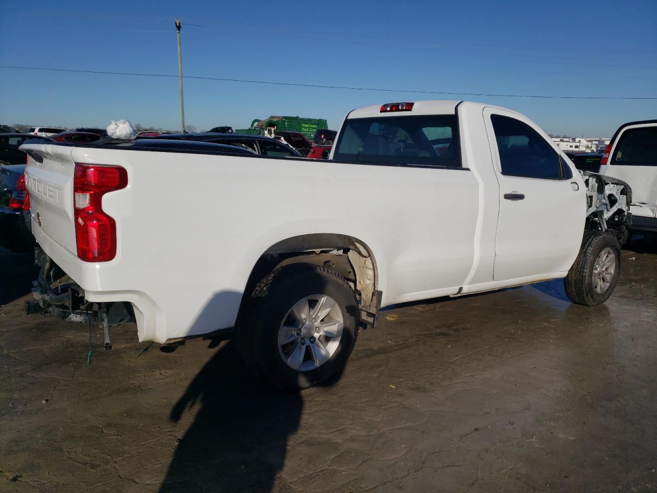 Image 3 of 2022 CHEVROLET SILVERADO LTD C1500 2022 with VIN 3GCNWAED6NG214967