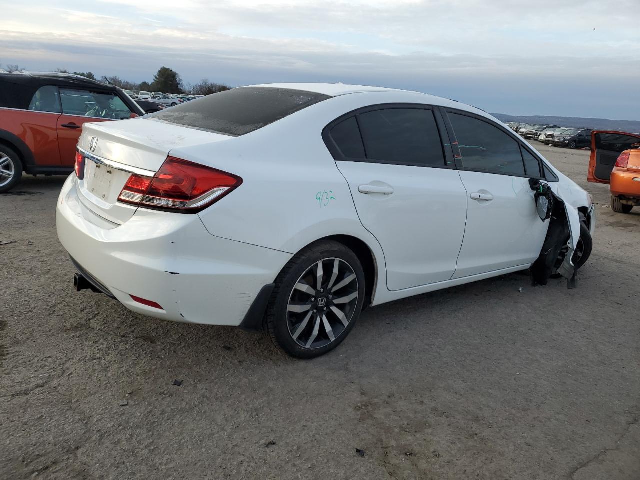 Obraz 3 z 2015 HONDA CIVIC EXL 2015 z VIN 19XFB2F93FE246241