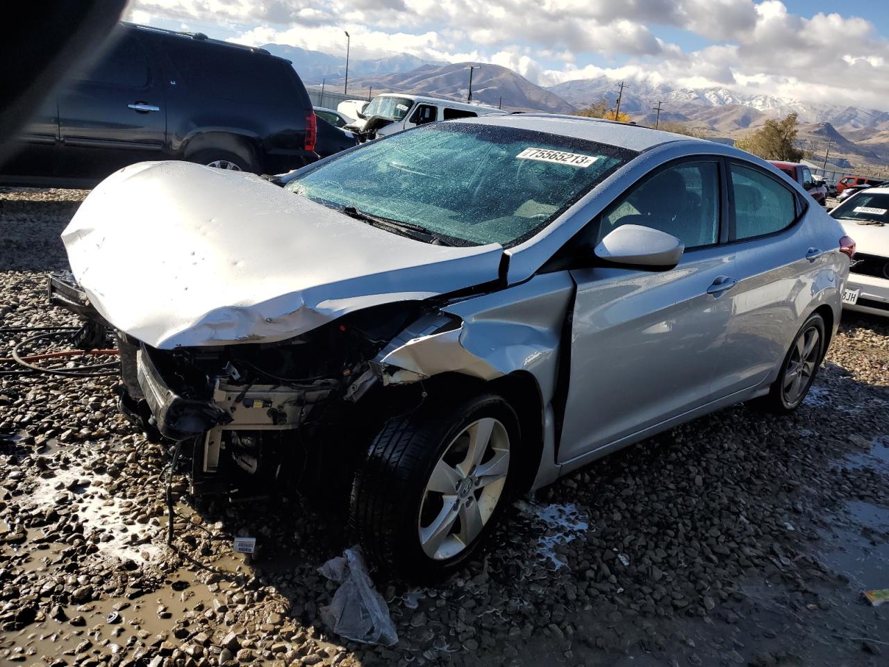 Image 1 of 2013 HYUNDAI ELANTRA GLS 2013 with VIN 5NPDH4AE3DH396123