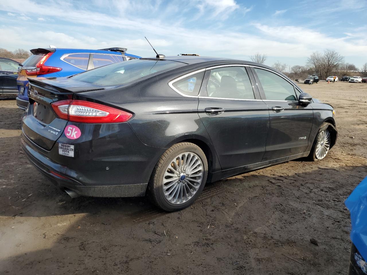 Изображение 3 2014 FORD FUSION TITANIUM HEV 2014 с VIN 3FA6P0RU3ER198372