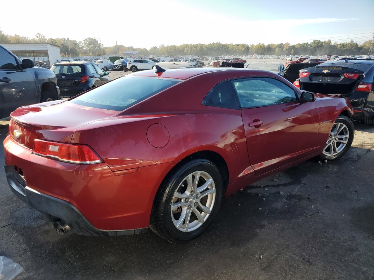 Obraz 3 z 2015 CHEVROLET CAMARO LS 2015 z VIN 2G1FB1E36F9307578