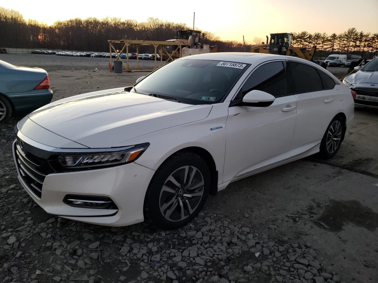 Image 1 of 2018 HONDA ACCORD HYBRID EXL 2018 with VIN 1HGCV3F66JA003462
