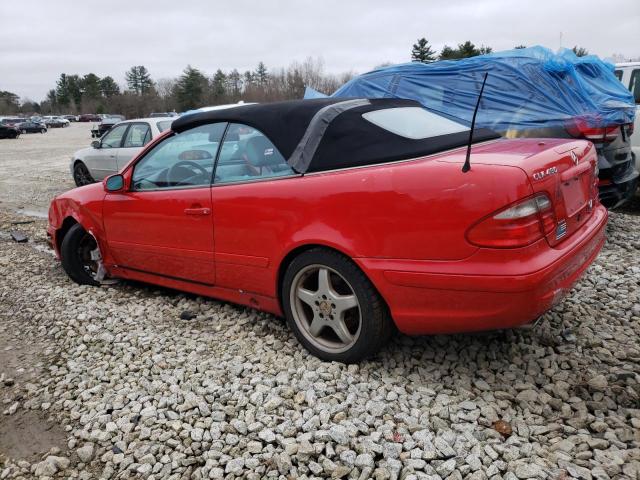Image 2 of 2002 MERCEDES-BENZ CLK 430 2002 with VIN WDBLK70G32T104219