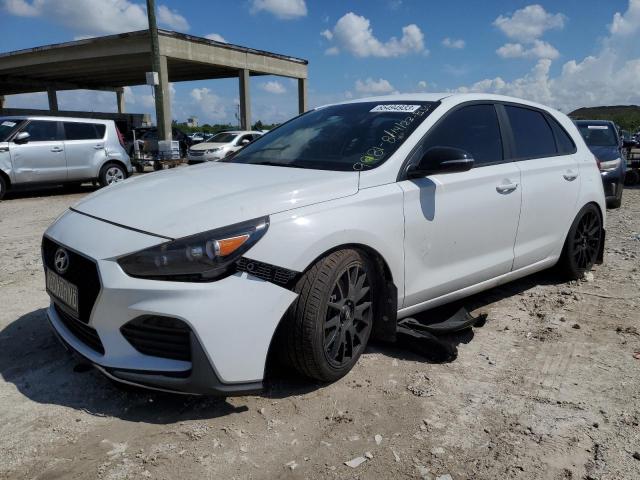 Image 1 of 2020 HYUNDAI ELANTRA GT N LINE 2020 with VIN KMHH55LC8LU119981