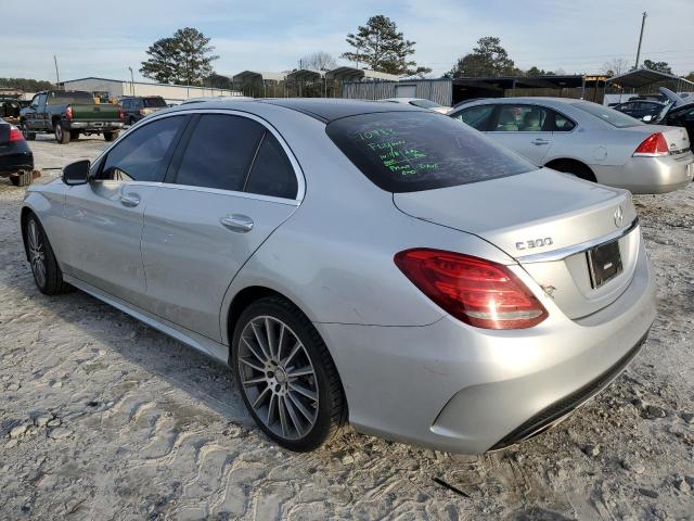 Image 2 of 2015 MERCEDES-BENZ C 300 4MATIC 2015 with VIN 55SWF4KB2FU015560
