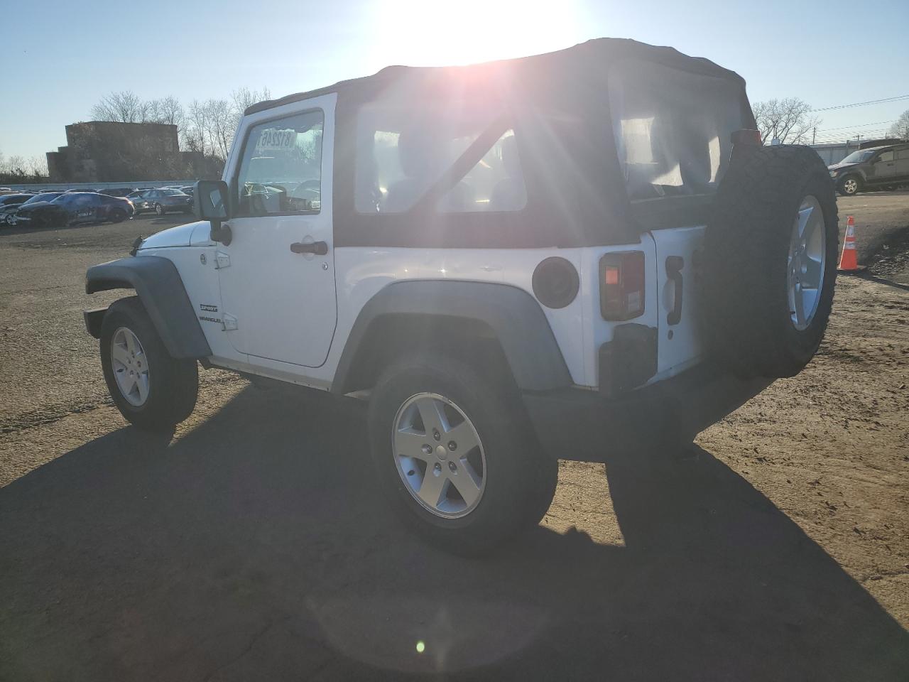 Image 2 of 2012 JEEP WRANGLER SPORT 2012 with VIN 1C4GJWAG4CL121322