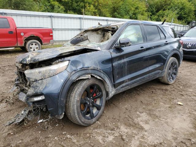 Изображение 1 2022 FORD EXPLORER ST 2022 с VIN 1FM5K8GC8NGA99322
