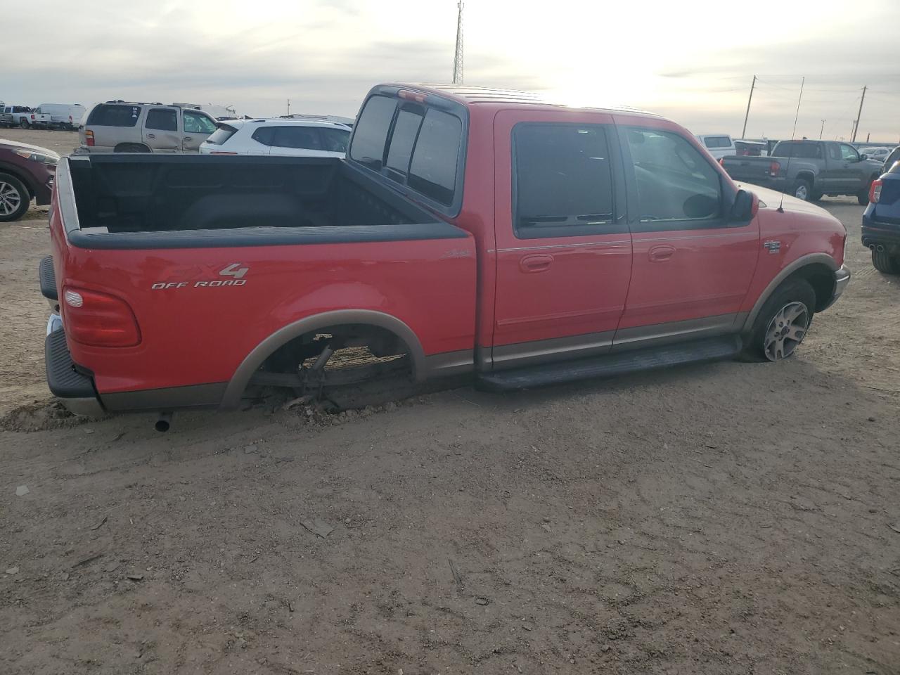 Image 3 of 2003 FORD F150 SUPERCREW 2003 with VIN 1FTRW08L33KB70043