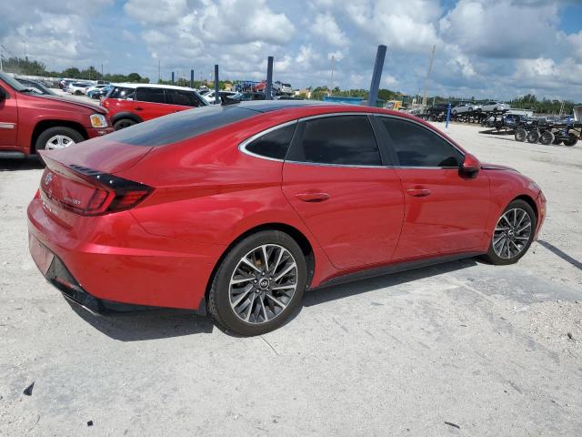 Image 3 of 2021 HYUNDAI SONATA LIMITED 2021 with VIN 5NPEH4J25MH110752