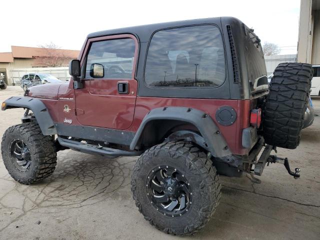 Изображение 2 2002 JEEP WRANGLER SAHARA 2002 с VIN 1J4FA59S72P732509