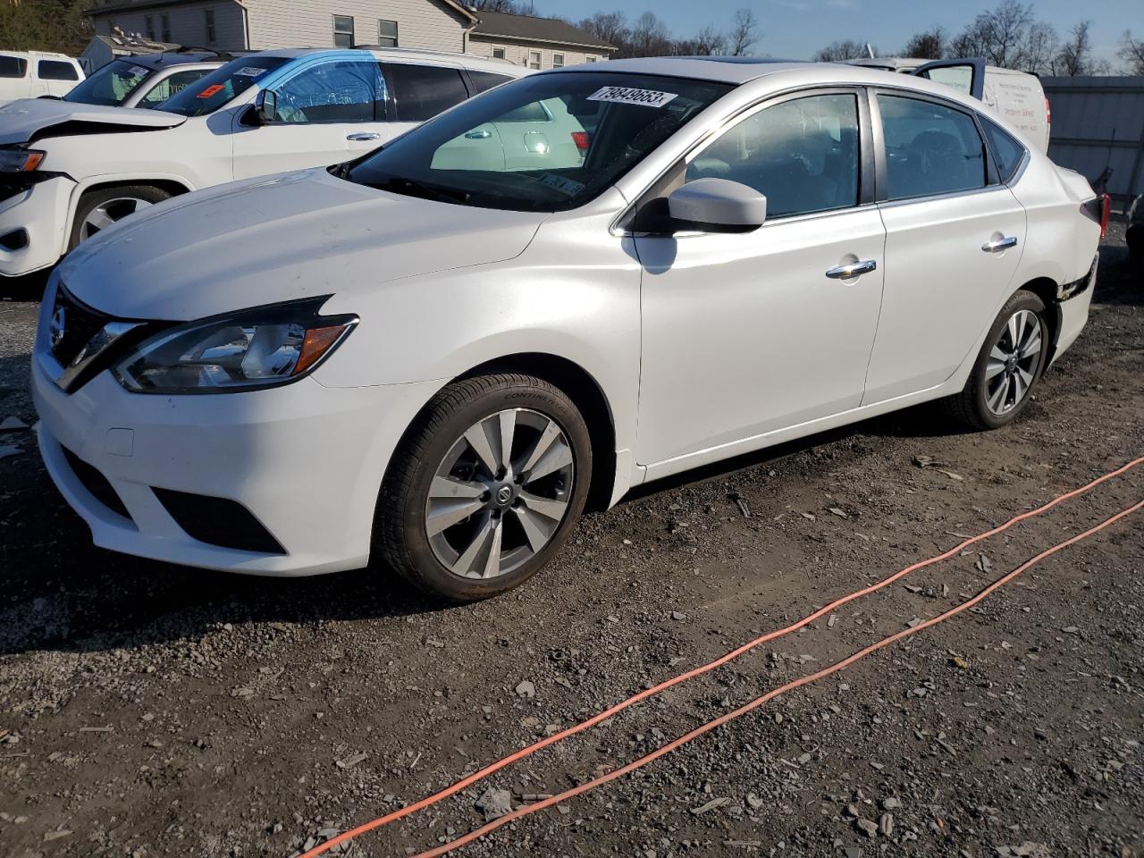 Image 1 of 2019 NISSAN SENTRA S 2019 with VIN 3N1AB7AP2KY412080