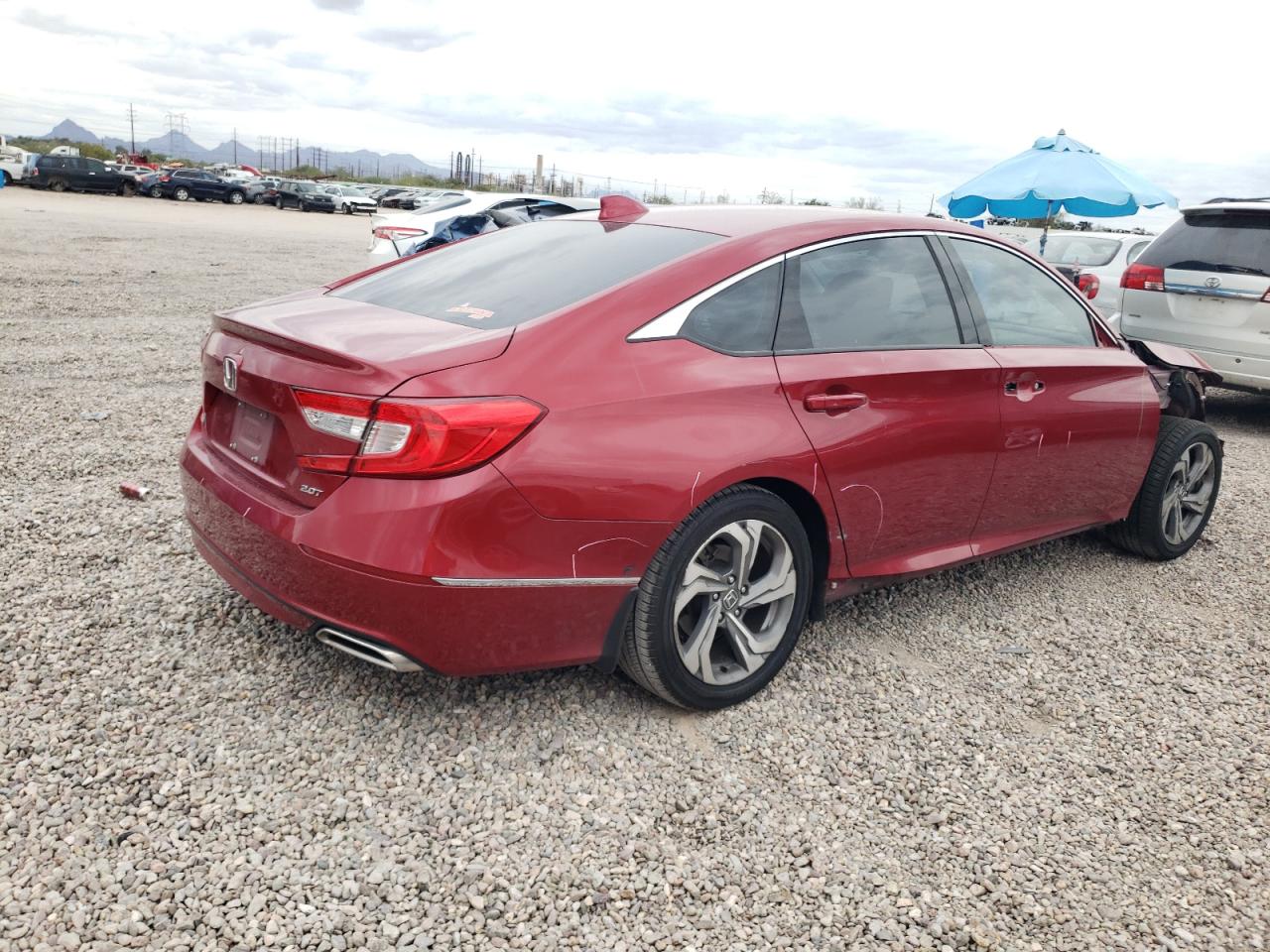 Image 3 of 2019 HONDA ACCORD EXL 2019 with VIN 1HGCV2F52KA005566