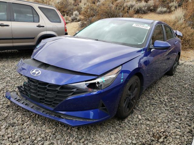 Image 1 of 2022 HYUNDAI ELANTRA SEL 2022 with VIN KMHLS4AG5NU260996