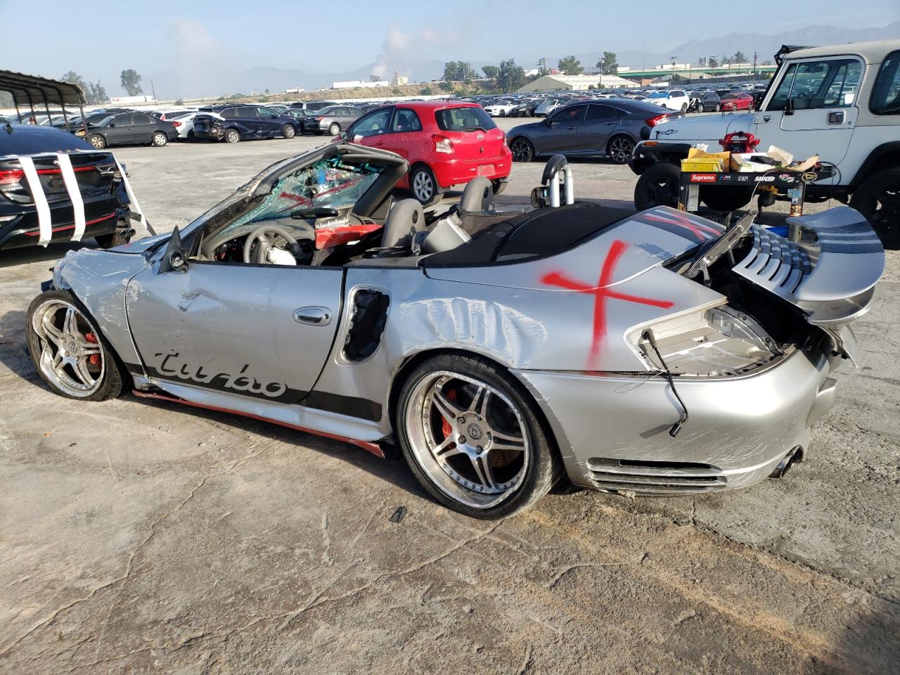 Image 2 of 2004 PORSCHE 911 TURBO CABRIOLET 2004 with VIN WP0CB29934S675940