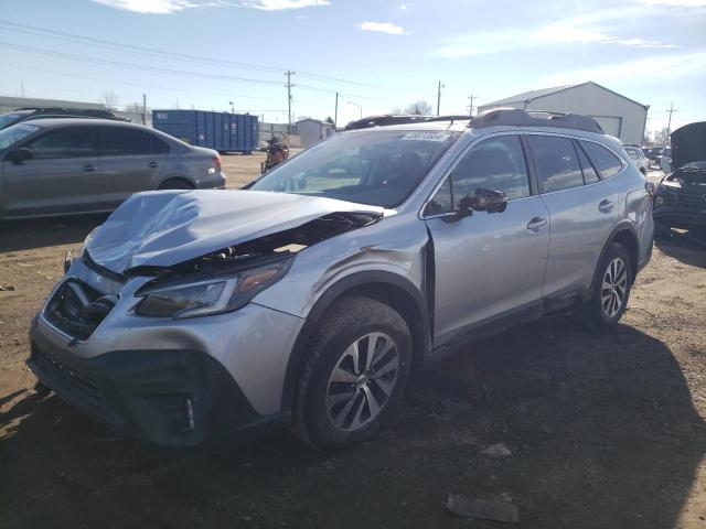 Image 1 of 2020 SUBARU OUTBACK PREMIUM 2020 with VIN 4S4BTAEC2L3165183