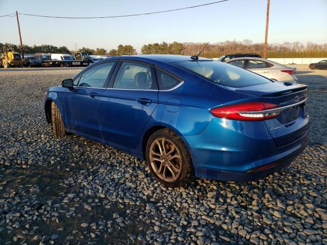 Image 2 of 2017 FORD FUSION SE 2017 with VIN 3FA6P0HD7HR300665