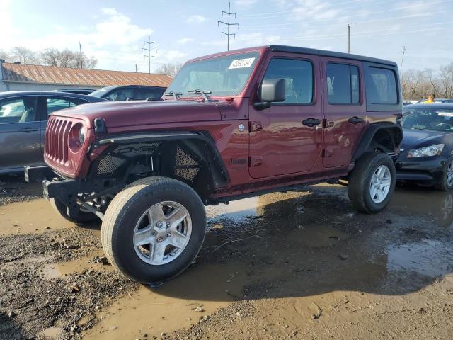 Image 1 of 2021 JEEP WRANGLER UNLIMITED SPORT 2021 with VIN 1C4HJXDN8MW764566