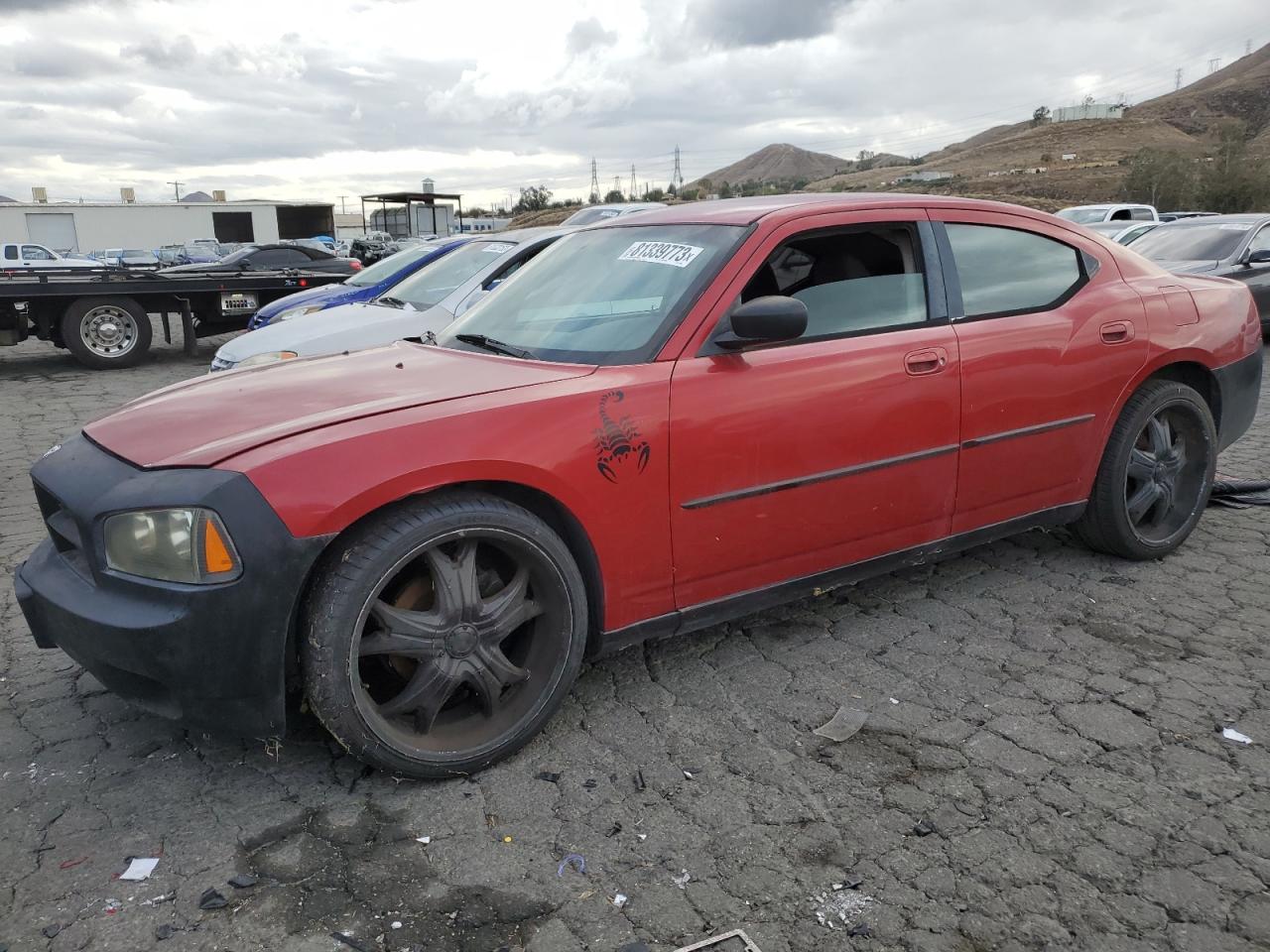 Изображение 1 2007 DODGE CHARGER SE 2007 с VIN 2B3KA43R77H734598