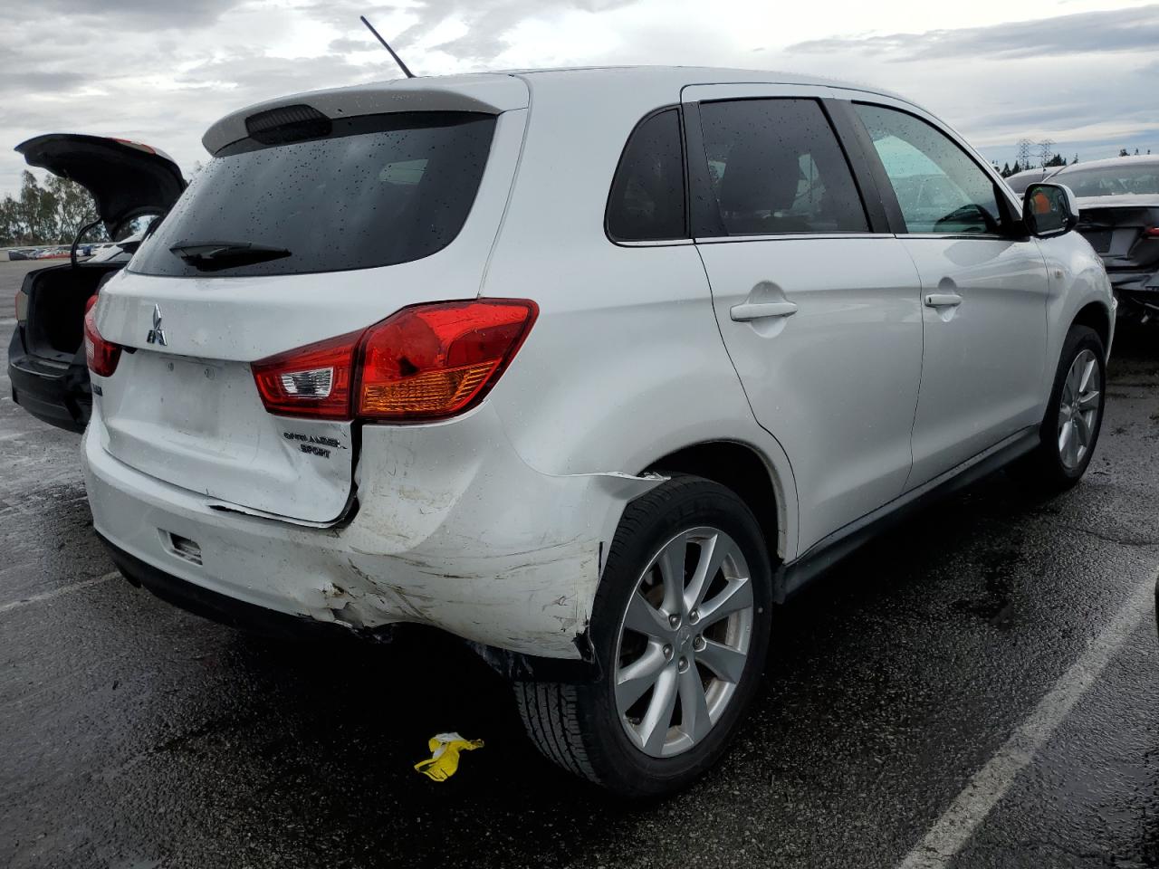 Obraz 3 z 2014 MITSUBISHI OUTLANDER SPORT SE 2014 z VIN 4A4AP4AU9EE030500