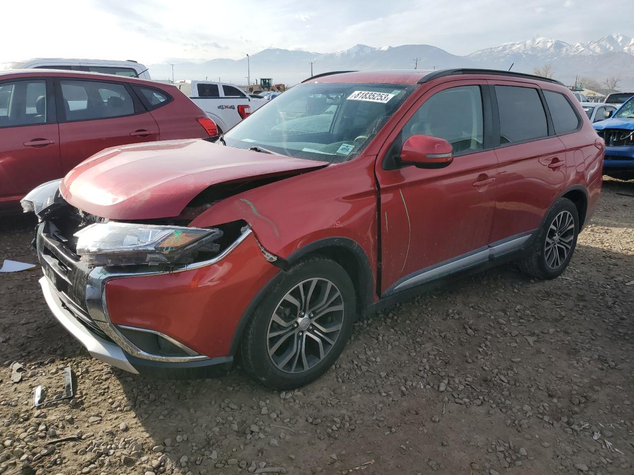 Изображение 1 2016 MITSUBISHI OUTLANDER SE 2016 с VIN JA4AZ3A37GZ013011