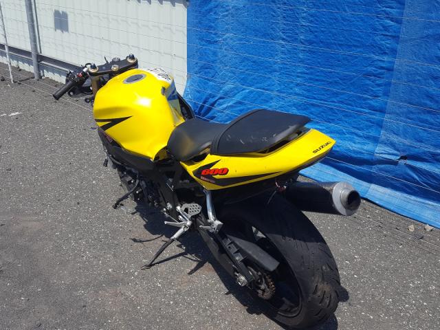 Image 3 of 2004 SUZUKI GSX-R600 K 2004 with VIN JS1GN7CAX42103475