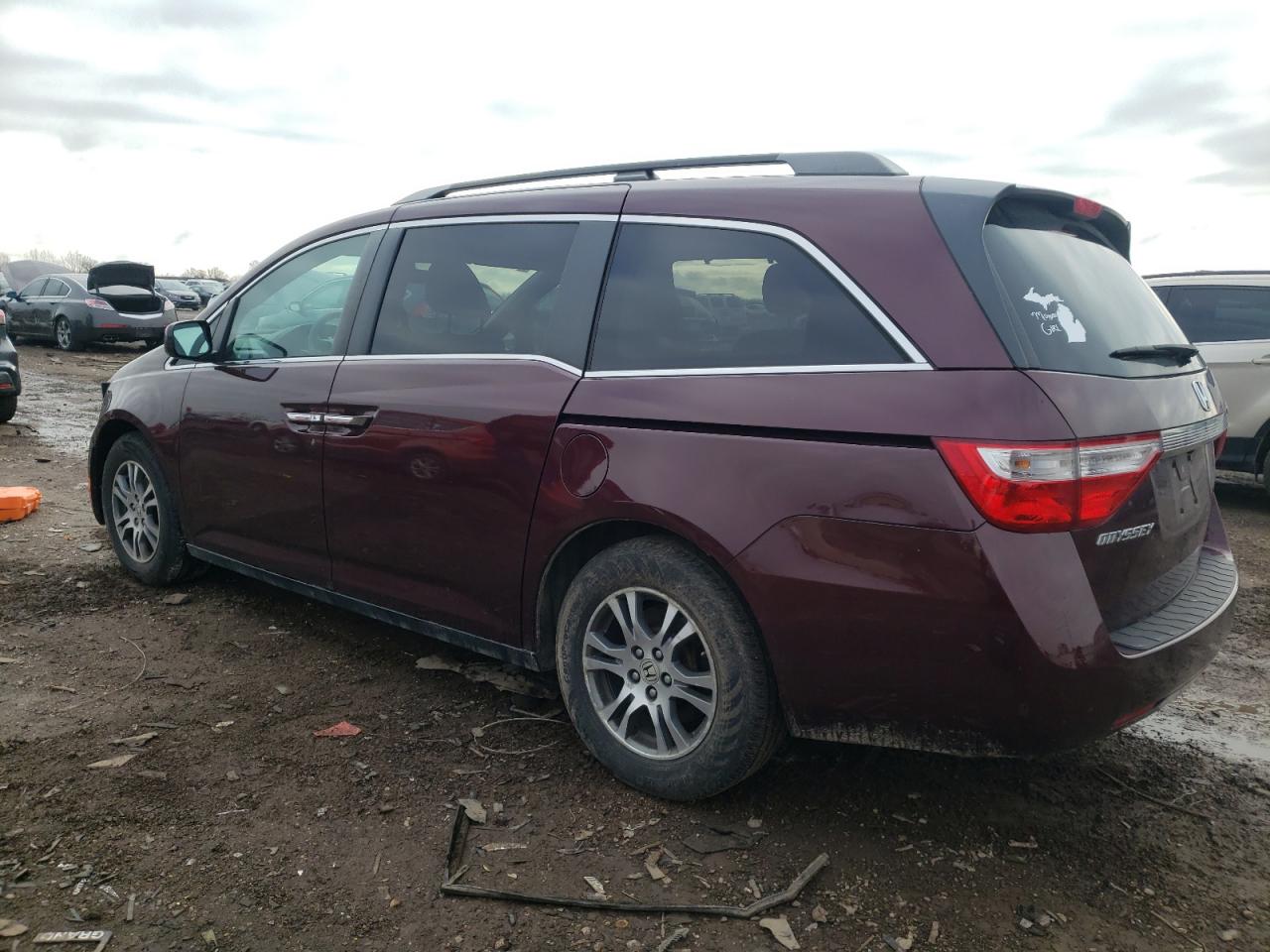 Изображение 2 2013 HONDA ODYSSEY EX 2013 с VIN 5FNRL5H44DB061586