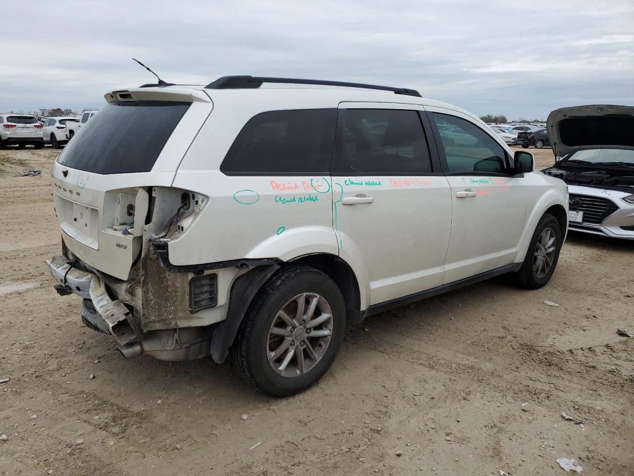 Изображение 3 2014 DODGE JOURNEY SXT 2014 с VIN 3C4PDCBG0ET105601