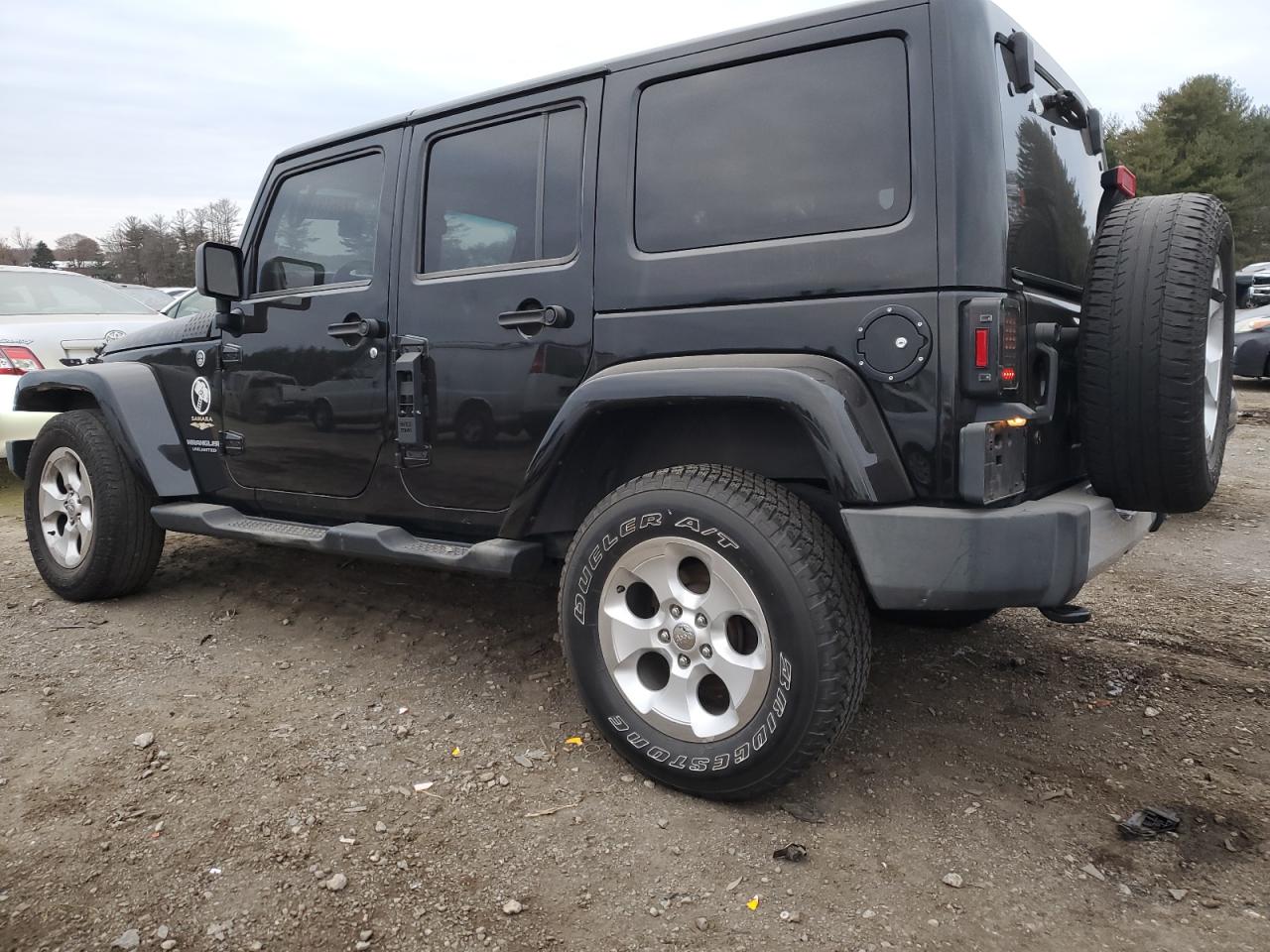 Изображение 2 2013 JEEP WRANGLER UNLIMITED SAHARA 2013 с VIN 1C4BJWEG0DL527734