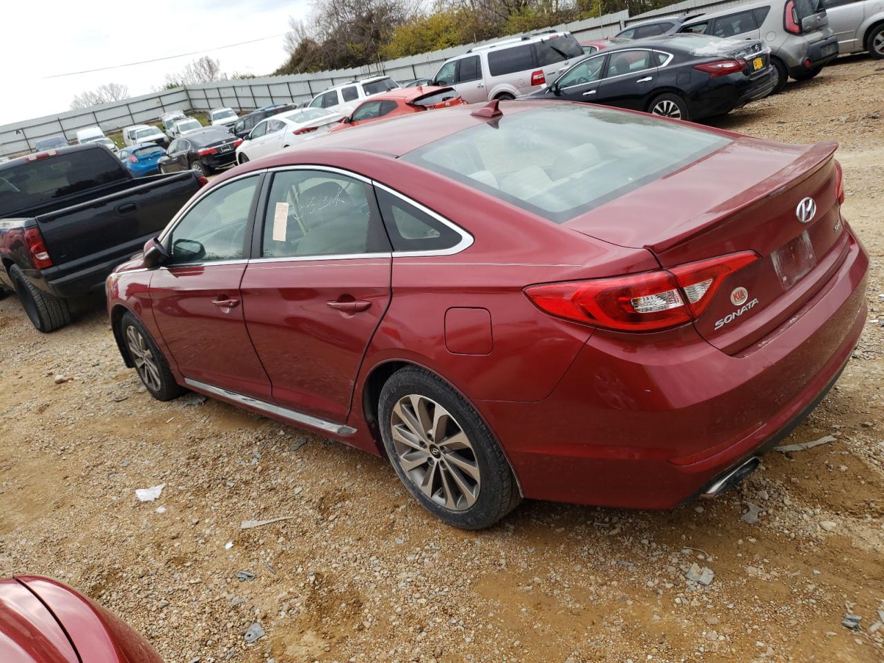 Image 2 of 2016 HYUNDAI SONATA SPORT 2016 with VIN 5NPE34AF9GH305730