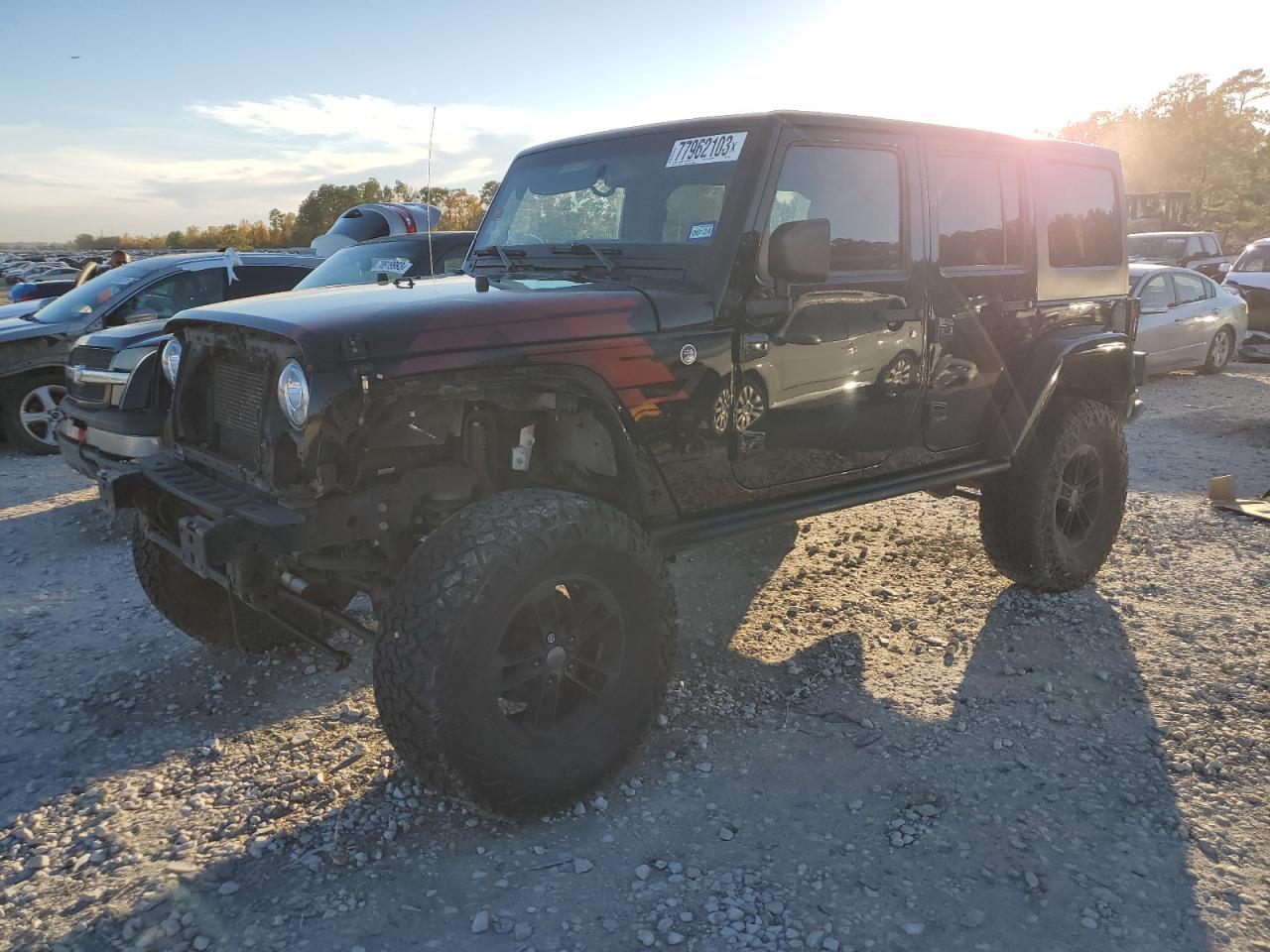 Obraz 1 z 2017 JEEP WRANGLER UNLIMITED SAHARA 2017 z VIN 1C4BJWEGXHL650625