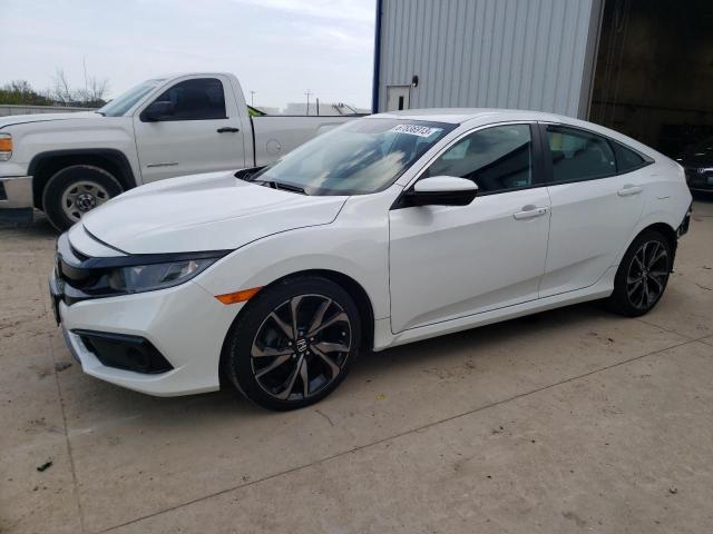 Image 1 of 2021 HONDA CIVIC SPORT 2021 with VIN 2HGFC2F88MH539401