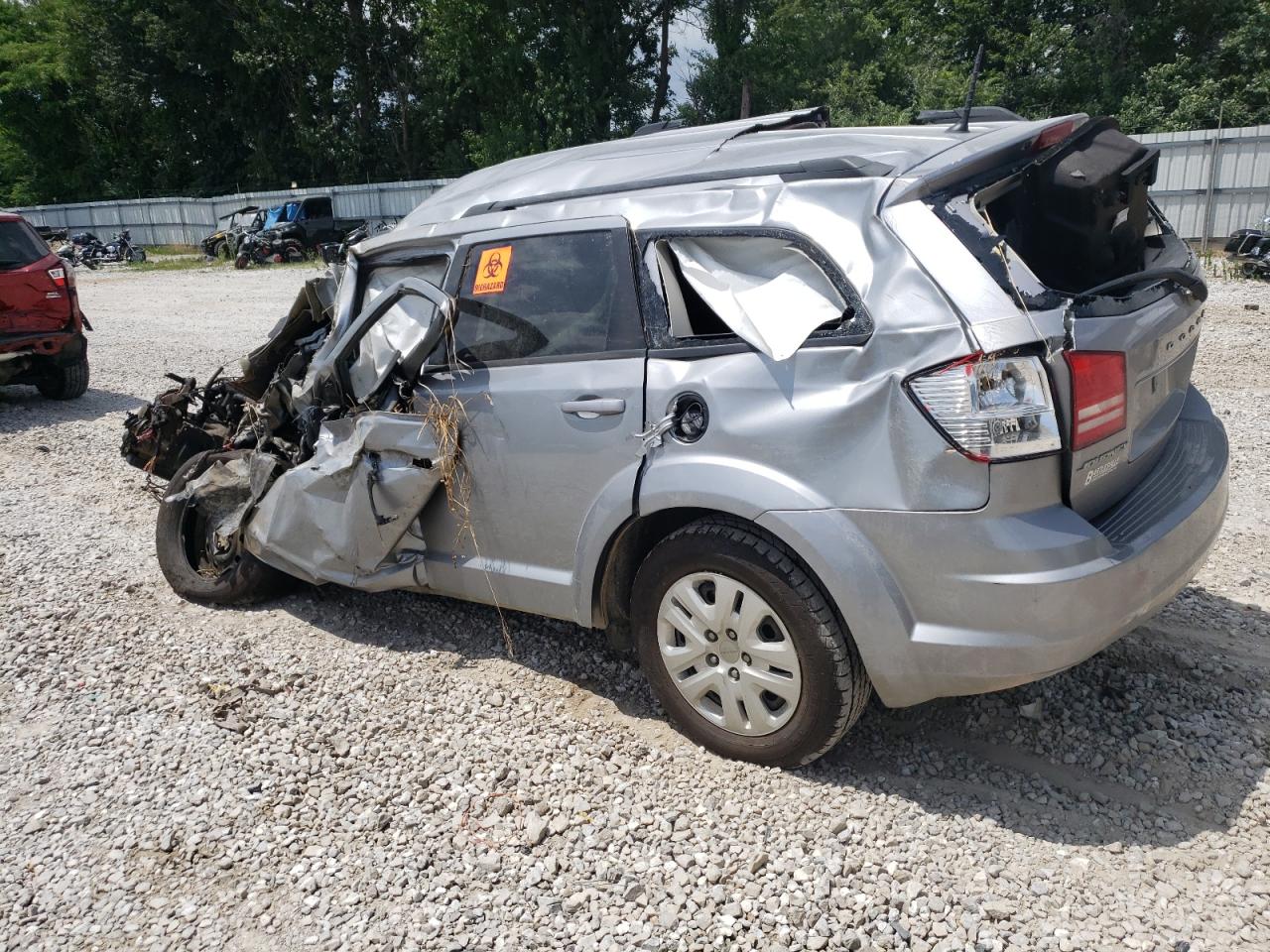 Image 2 of 2018 DODGE JOURNEY SE 2018 with VIN 3C4PDCABXJT498555