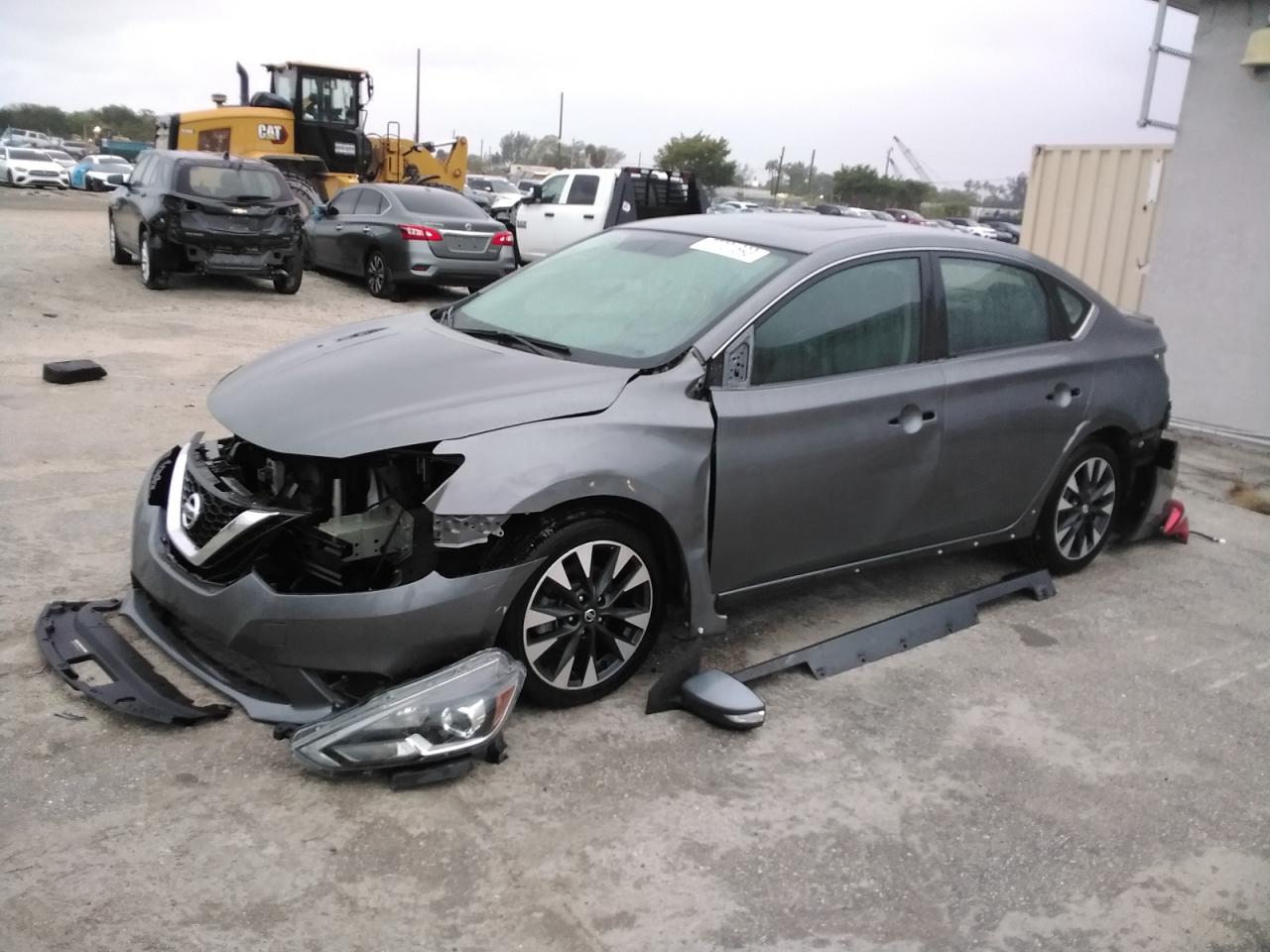 Image 1 of 2019 NISSAN SENTRA S 2019 with VIN 3N1AB7AP2KY218472