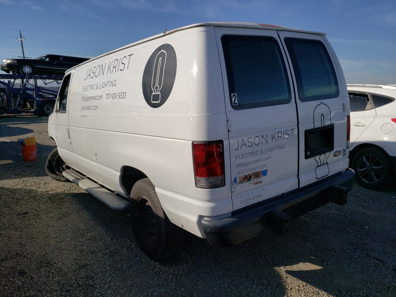 Изображение 2 2012 FORD ECONOLINE E250 VAN 2012 с VIN 1FTNE2EW5CDA33282