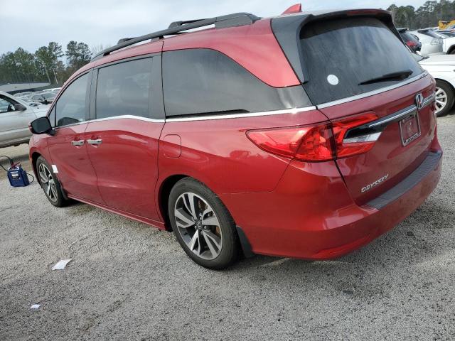 Изображение 2 2022 HONDA ODYSSEY TOURING 2022 с VIN 5FNRL6H89NB042297