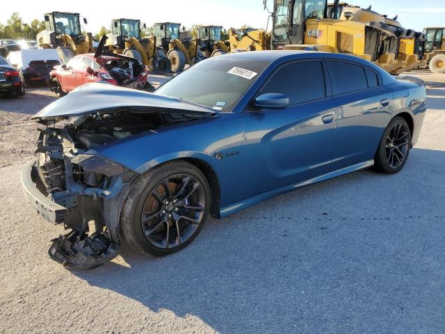 Image 1 of 2020 DODGE CHARGER SCAT PACK 2020 with VIN 2C3CDXGJ1LH202472