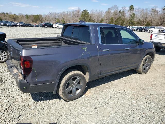 Image 3 of 2022 HONDA RIDGELINE RTL 2022 with VIN 5FPYK3F79NB013980