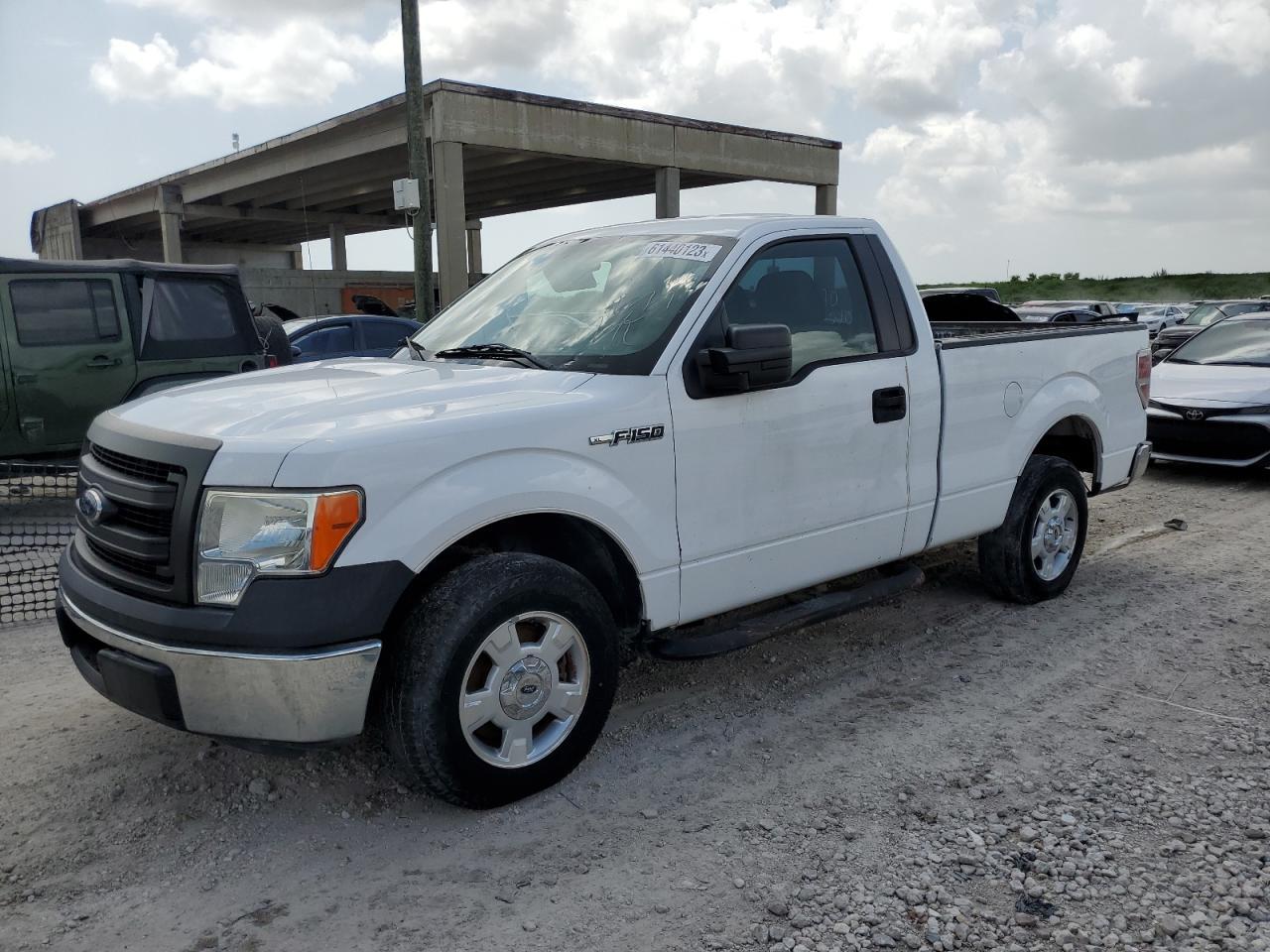 Изображение 1 2014 FORD F150  2014 с VIN 1FTMF1CM4EKF88114