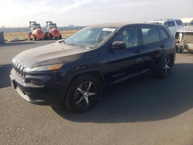 Image 1 of 2014 JEEP CHEROKEE SPORT 2014 with VIN 1C4PJMAB9EW179601