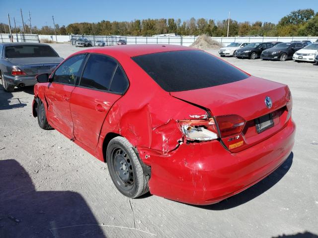 Obraz 3 z 2012 VOLKSWAGEN JETTA SE 2012 z VIN 3VWDP7AJ7CM331265